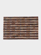 Коврик из тикового дерева, 40×30×0.7 см - Фото 2