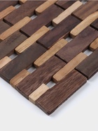 Коврик из тикового дерева, 40×30×0.7 см - Фото 3