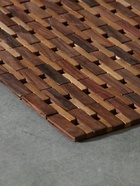 Коврик из тикового дерева, 60×40×0.7 см - Фото 4