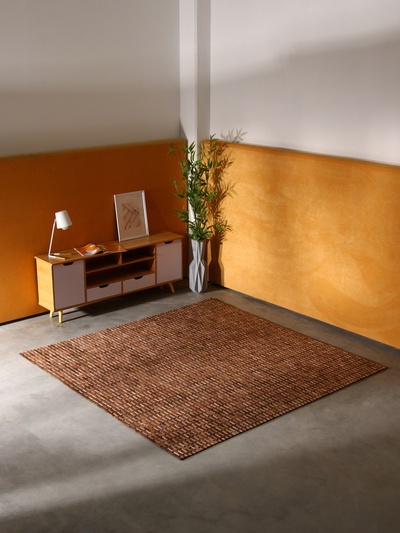 Коврик из тикового дерева, 200×200×0.7 см