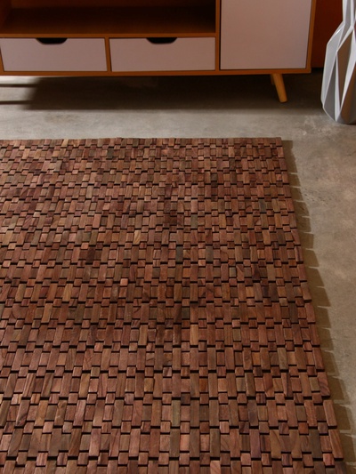 Коврик из тикового дерева, 200×100×0.7 см