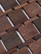 Коврик из тикового дерева, 30×20×0.7 см - Фото 4