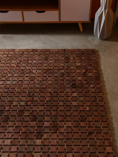 Коврик из тикового дерева, 200×100×0.7 см