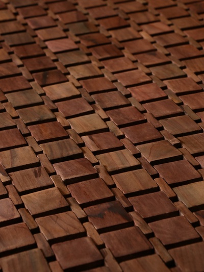 Коврик из тикового дерева, 200×100×0.7 см