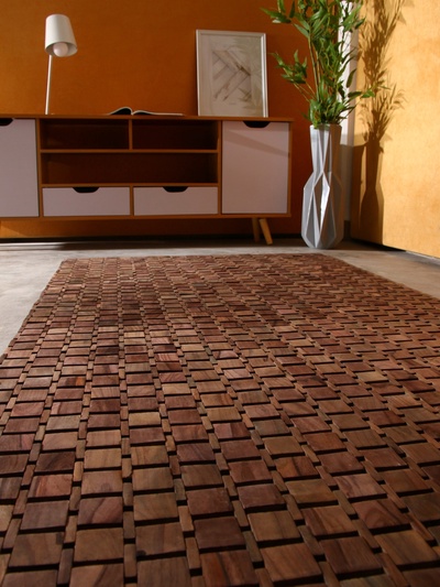 Коврик из тикового дерева, 200×100×0.7 см