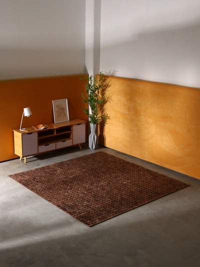 Коврик из тикового дерева, 200×200×0.7 см