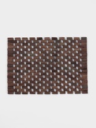 Коврик из тикового дерева, 40×30×0.7 см - Фото 2