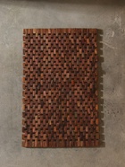 Коврик из тикового дерева, 60×40×0.7 см - Фото 3