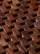 Коврик из тикового дерева, 60×40×0.7 см - Фото 5