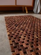 Коврик из тикового дерева, 60×40×0.7 см - Фото 6