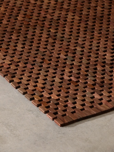 Коврик из тикового дерева, 150×70×0.7 см