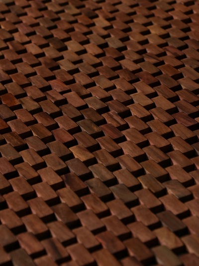 Коврик из тикового дерева, 150×70×0.7 см