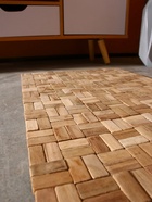 Коврик из тикового дерева, 60×40×0.7 см 10464527 - фото 16522639