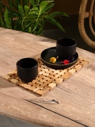 Коврик из тикового дерева, 30×20×0.7 см - Фото 2