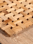 Коврик из тикового дерева, 40×30×0.7 см - Фото 4