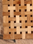 Коврик из тикового дерева, 40×30×0.7 см - Фото 6