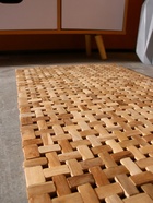 Коврик из тикового дерева, 60×40×0.7 см 10464536 - фото 16522645