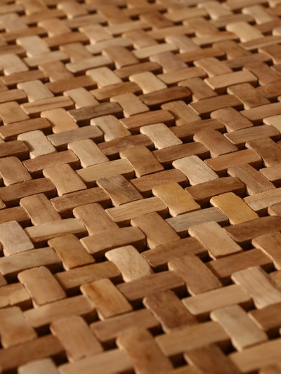 Коврик из тикового дерева, 100×60×0.7 см