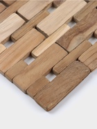 Коврик из тикового дерева, 30×20×0.7 см - Фото 3