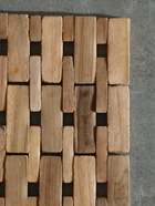 Коврик из тикового дерева, 40×30×0.7 см - Фото 5