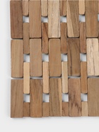 Коврик из тикового дерева, 40×30×0.7 см - Фото 5