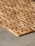 Коврик из тикового дерева, 60×40×0.7 см - Фото 4