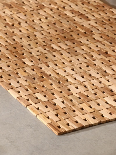 Коврик из тикового дерева, 150×70×0.7 см