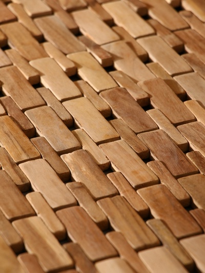 Коврик из тикового дерева, 150×70×0.7 см