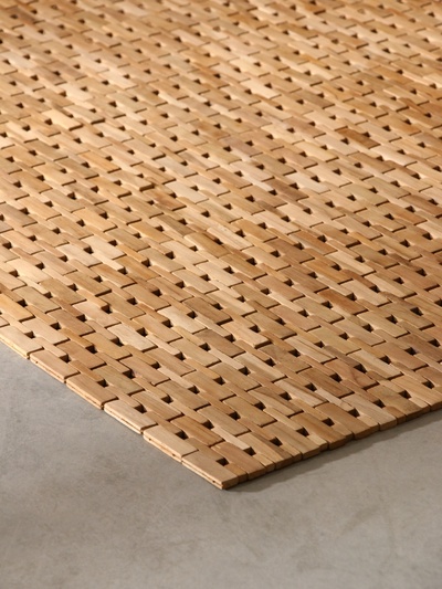 Коврик из тикового дерева, 200×140×0.7 см