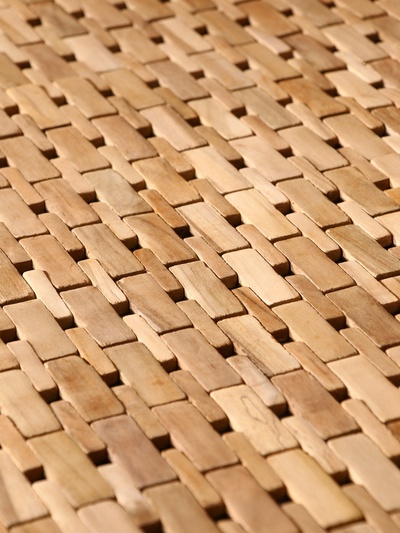 Коврик из тикового дерева, 200×140×0.7 см