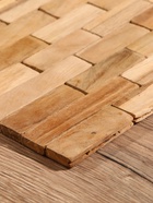 Коврик из тикового дерева, 30×20×0.7 см - Фото 4