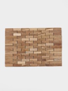 Коврик из тикового дерева, 40×30×0.7 см - Фото 2