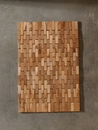 Коврик из тикового дерева, 60×40×0.7 см - Фото 3