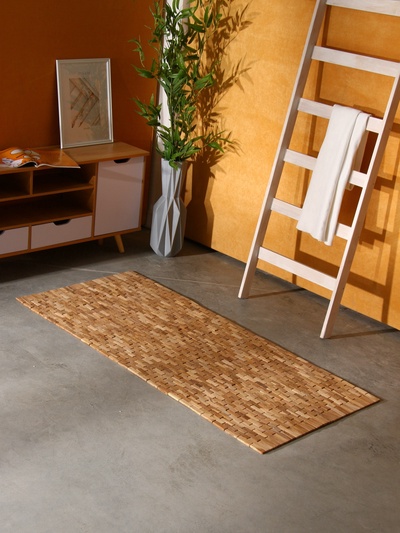 Коврик из тикового дерева, 150×70×0.7 см