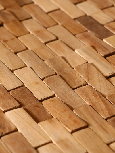 Коврик из тикового дерева, 150×70×0.7 см