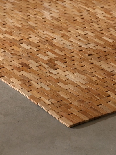 Коврик из тикового дерева, 200×100×0.7 см