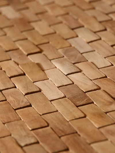 Коврик из тикового дерева, 200×100×0.7 см