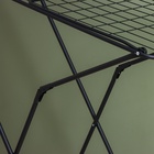 УЦЕНКА Сушилка для белья, напольная, складная, 18 м, высота от пола 95 см, чёрная - Фото 5