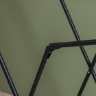 УЦЕНКА Сушилка для белья, напольная, складная, 18 м, высота от пола 95 см, чёрная - Фото 7