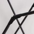 УЦЕНКА Сушилка для белья, напольная, складная, 18 м, высота от пола 95 см, чёрная - Фото 9