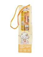 Набор канцелярский Calligrata,5 предметов, жёлтый - Фото 5