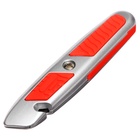 УЦЕНКА Нож универсальный трапециевидный 18 мм, Calligrata TOP, фиксатор, 3 штуки запасных лезвий, Zinc-alloy - Фото 6