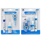 УЦЕНКА Корректор-лента Zhen Xuan 6 м × 5 мм, с корректором 18 мл, с корректирующим карандашом 7 мл, металлический наконечник, на основе растворителя 10876401