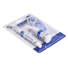 УЦЕНКА Корректор-лента Zhen Xuan 6 м × 5 мм, с корректором 18 мл, с корректирующим карандашом 7 мл, металлический наконечник, на основе растворителя 10876401