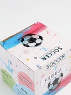 УЦЕНКА Набор для Гендер Пати, Футбольный мяч, с краской Холи (2 цвета), 15 см 10876518