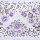 УЦЕНКА Клеёнка на стол Доляна, на нетканой основе, ширина 137 см, толщина 0.19 мм, рулон 17 м - Фото 3