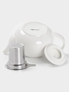 Чайник заварочный Доляна «Глянец», 1.1 л, с ситечком, керамика, белый - Фото 3