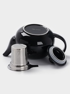 Чайник заварочный Доляна «Глянец», 1.1 л, с ситечком, керамика, чёрный - Фото 3