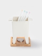 Набор для фондю BellaTenero, 620 мл, 4 шпажки, фарфор, белый - Фото 3