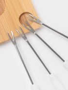 Набор для фондю BellaTenero, 620 мл, 4 шпажки, фарфор, белый - Фото 6